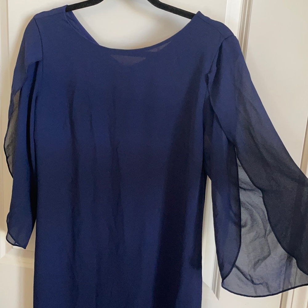 NEW - Navy Blue Flowy Dress